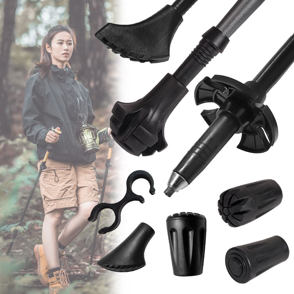 등산스틱 고무 패킹 촉 마개 스틱 고무 보호캡 바스켓 부품 C형