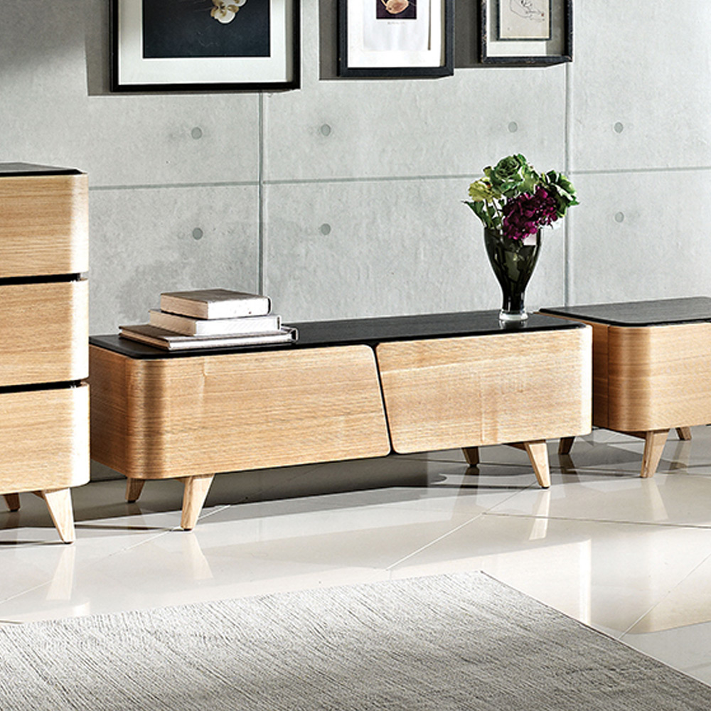 H103F 원목 거실장 1200