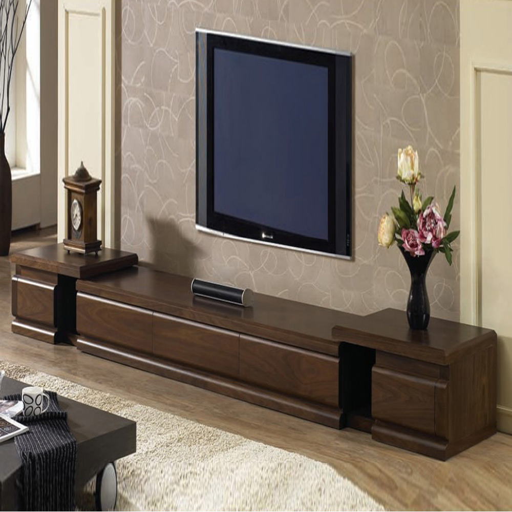 C120 천연무늬목 1단1800 거실장세트