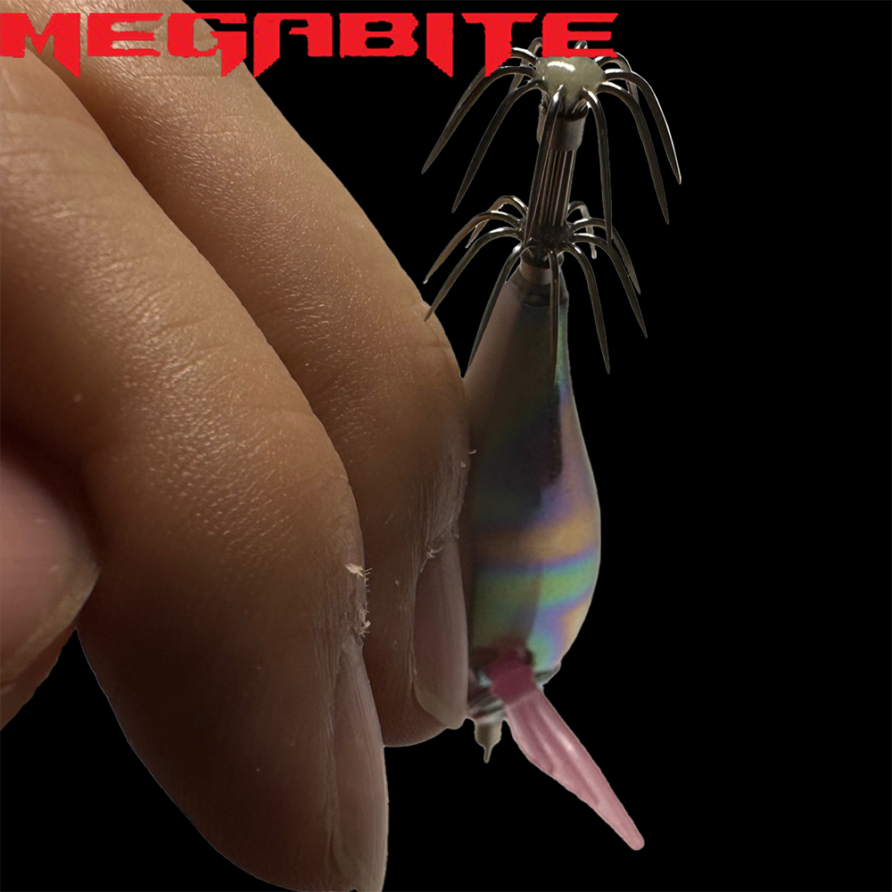 메가바이트 메가탄 50 쭈꾸미에기 문어 갑오징어 에기 스몰 레이저 에기 미니 수평 - 상세 이미지 4