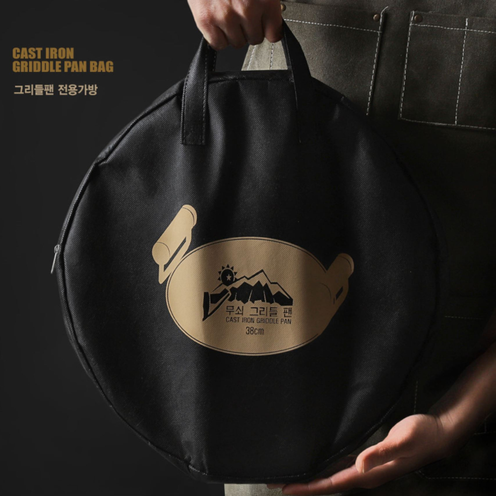 무쇠 그리들팬 주물 IH인덕션 고기불판 철판 가정용 불고기 삼겹살 손잡이 구이판 캠핑