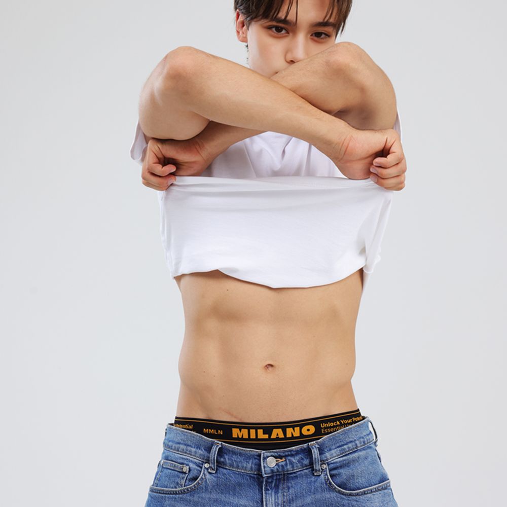 엠밀라노 남성속옷 기능성 사각드로즈 남자팬티 쿨 드로우즈 파이널7 7매 이미지 3