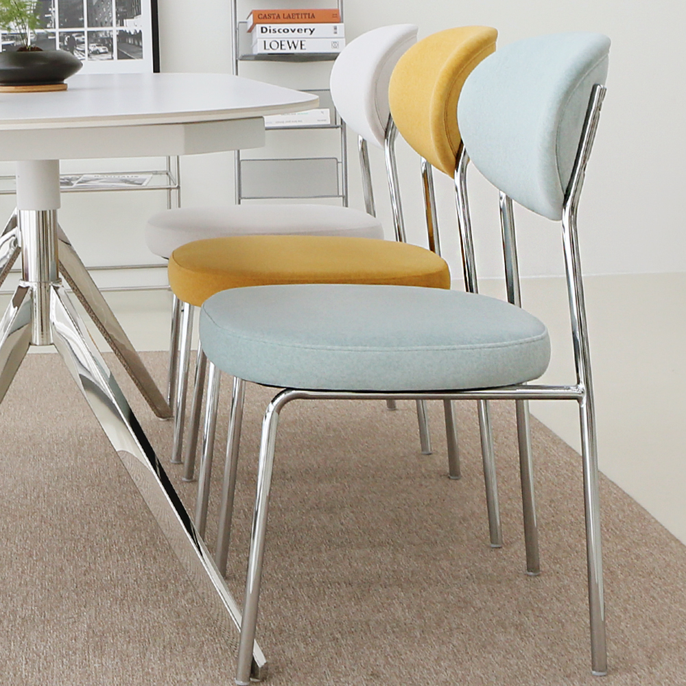 편한 로페 테이블의자 패브릭 카페 인테리어 식탁 의자