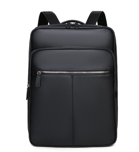 남자 가죽 백팩 15인치 17인치 노트북 백팩 비지니스 - 상세 이미지 3