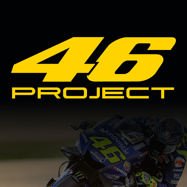 발렌티노 롯시 46 PROJECT 스티커 오토바이데칼 2번 XS - 상품 이미지