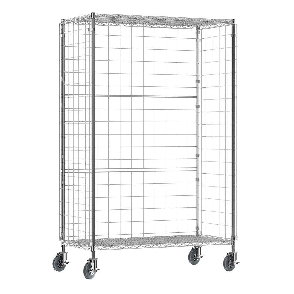 이동식 트롤리 메탈 선반 운반 바퀴달린 틈새 롤테이터 카트 9104501200 2단