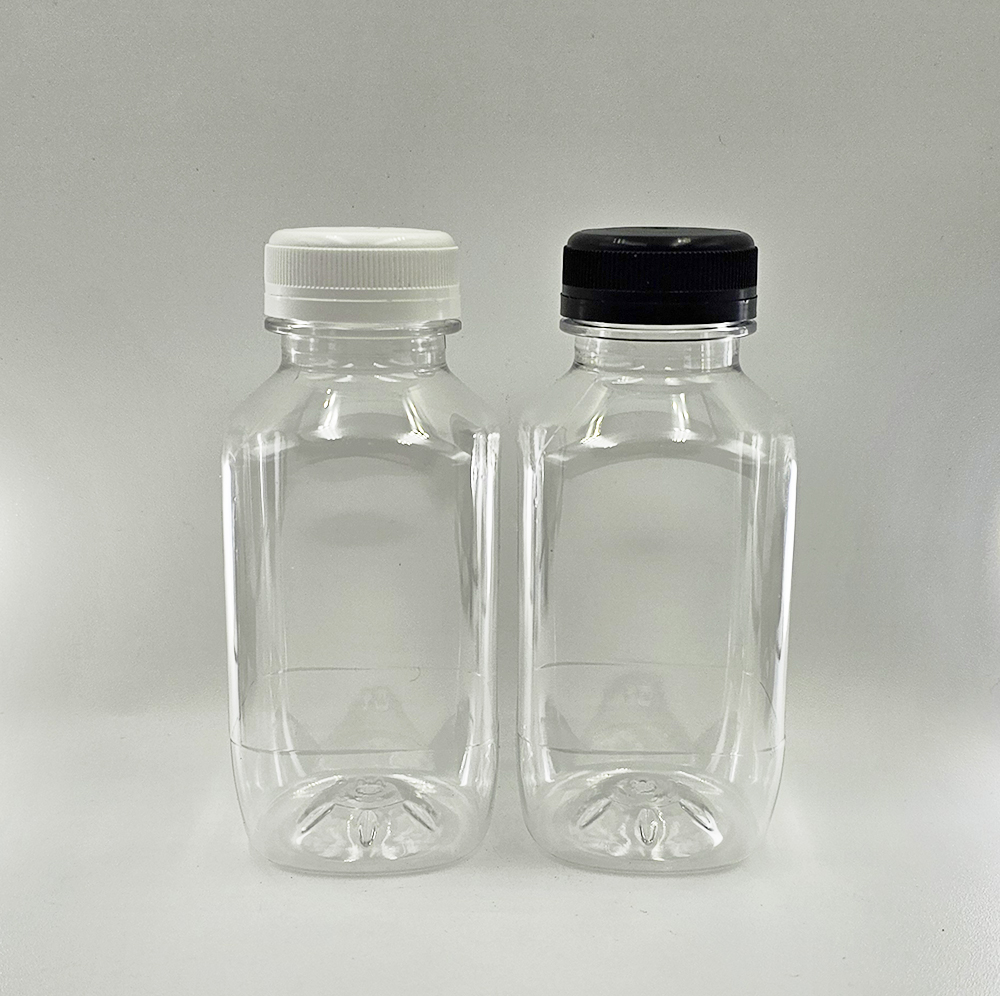 [보틀스] 300 페트병 사각 300미리 300ml 플라스틱병 투명 PET병 공병 제품 이미지