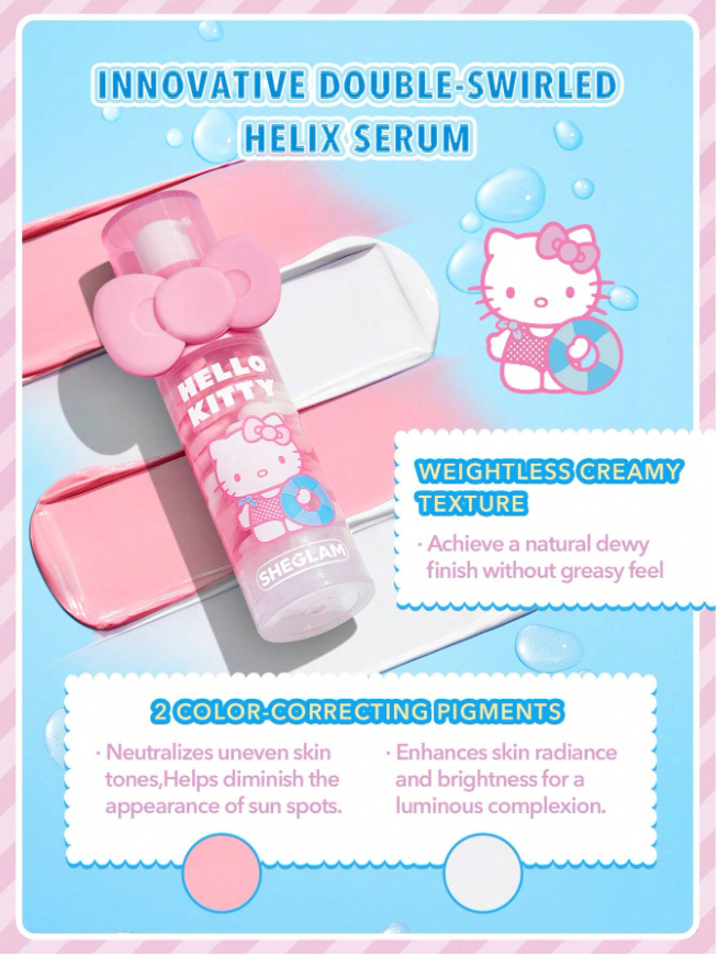 쉬글램 헬로 키티 화장품 핑크 수분 프라이머 sheglam kitty primer - 상세 이미지 5