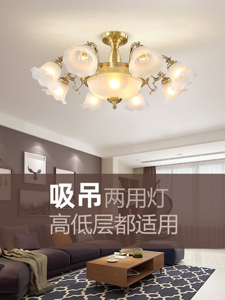 북유럽 인테리어 샹들리에 침실 램프 레트로 식탁 빈티지 LED 전구 - 상세 이미지 3