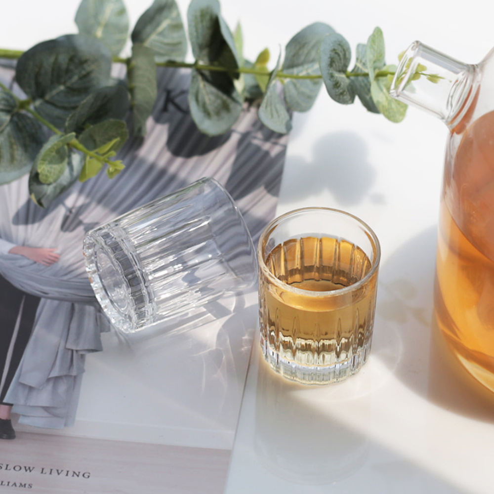 크리스탈소주잔 스트레이트잔 특이한 이쁜 예쁜 술잔