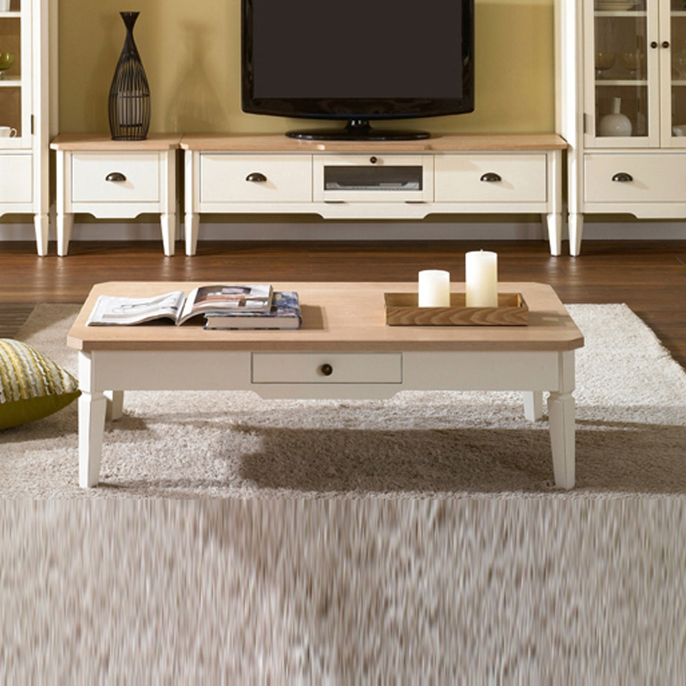 S1L 튤립 원목 서랍 소파테이블