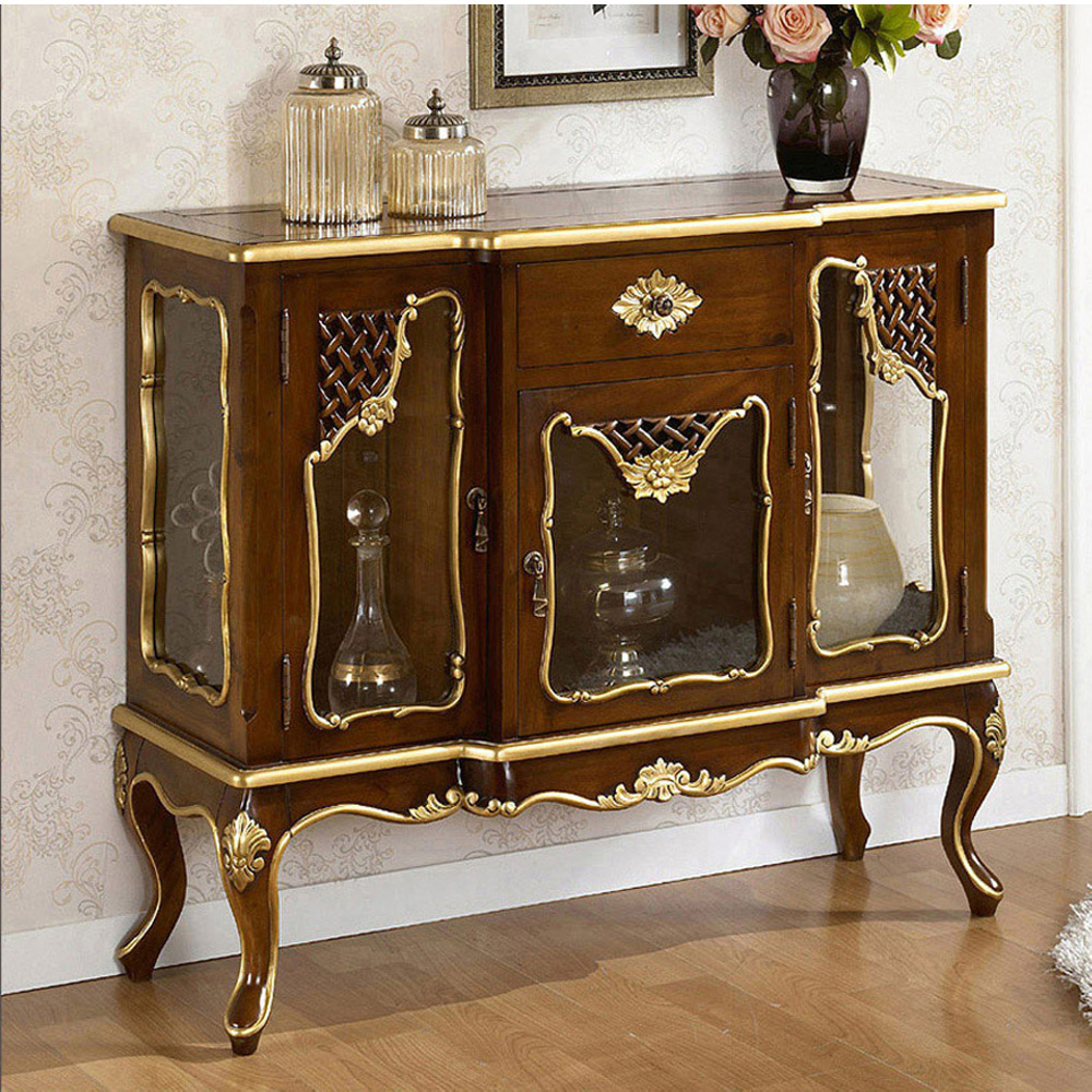 PR1B 마호가니 원목 장식장 화장대