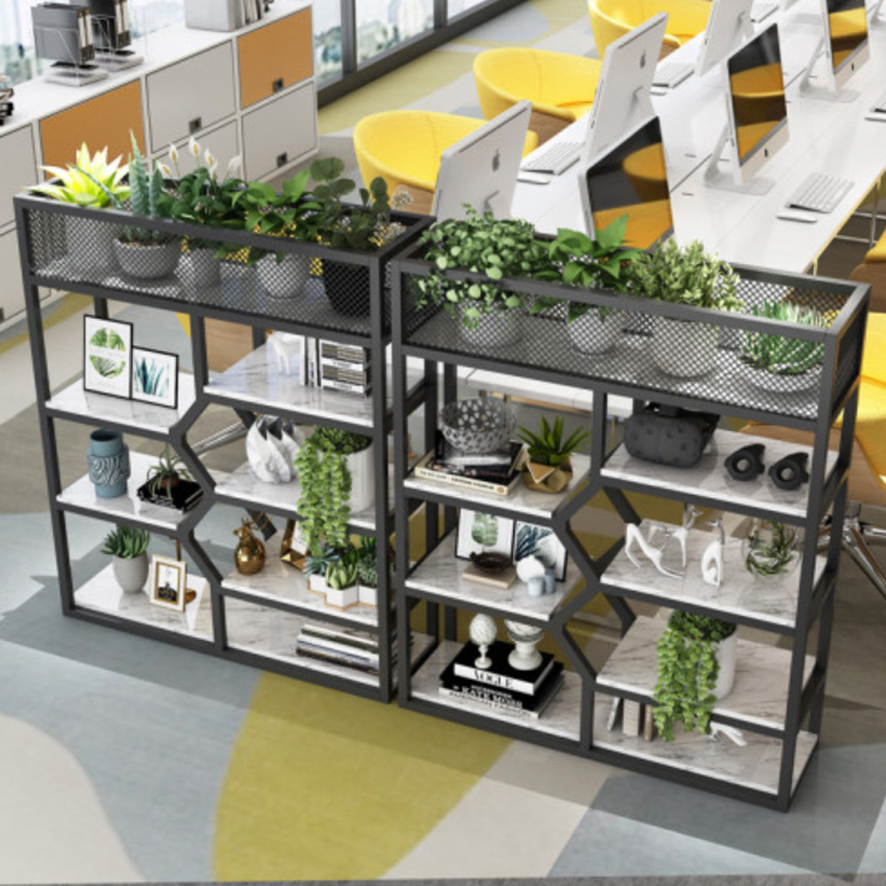 T354 원목 철제 파티션형 1200 장식장