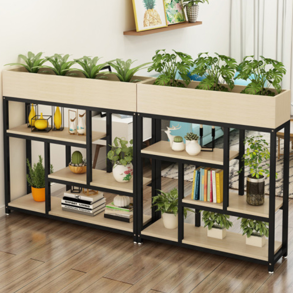 T352 철제 원목 파티션형 1200 장식장