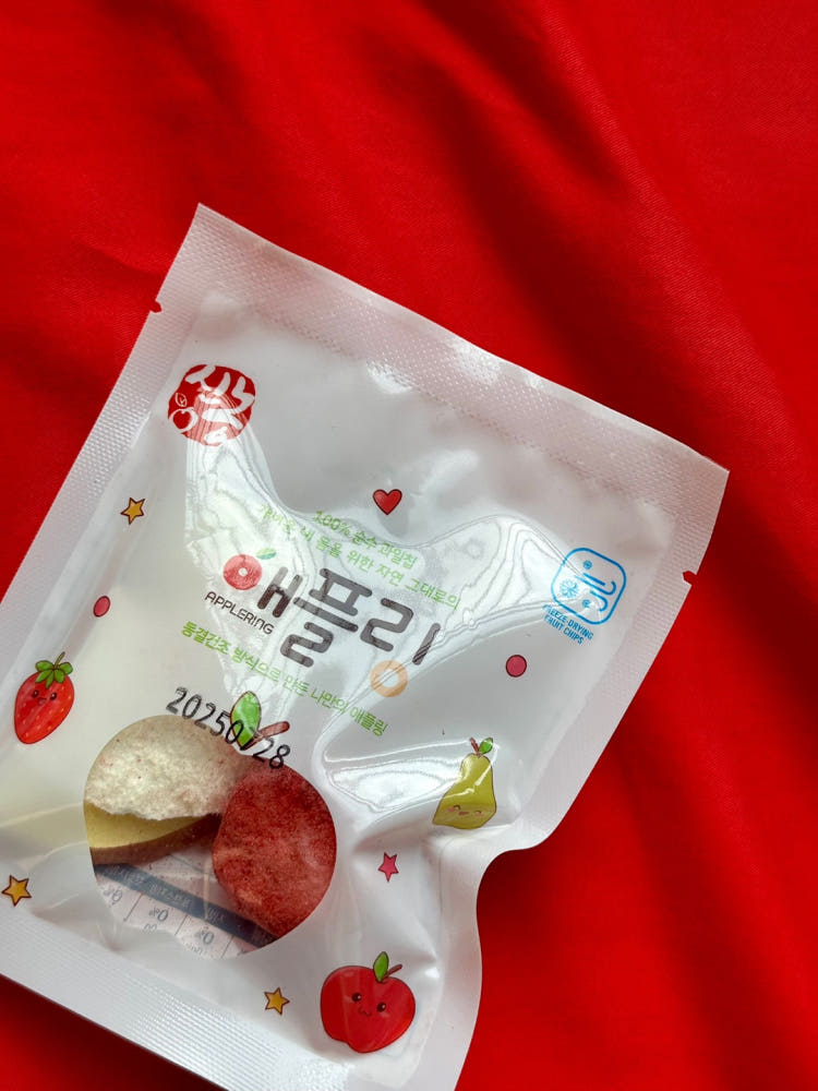 애플링 과일칩 제품 이미지