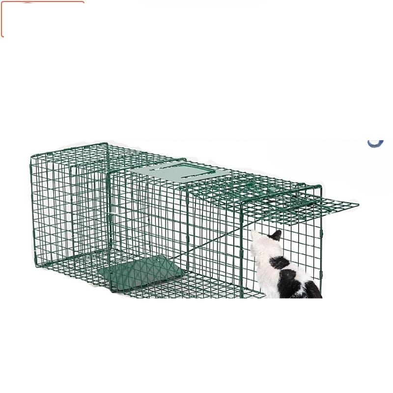 TNR 포획틀 철장 오소리 특대형 케이지 트랩 구조 용품 - 메인 이미지