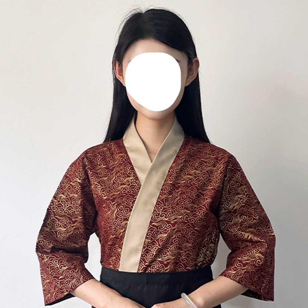 일식당 유니폼 일식집 기모노 초밥집 일본식당 셰프복 S 탑 - 상품 이미지