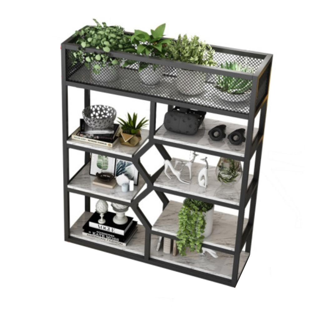 T354 원목 철제 파티션형 1200 장식장