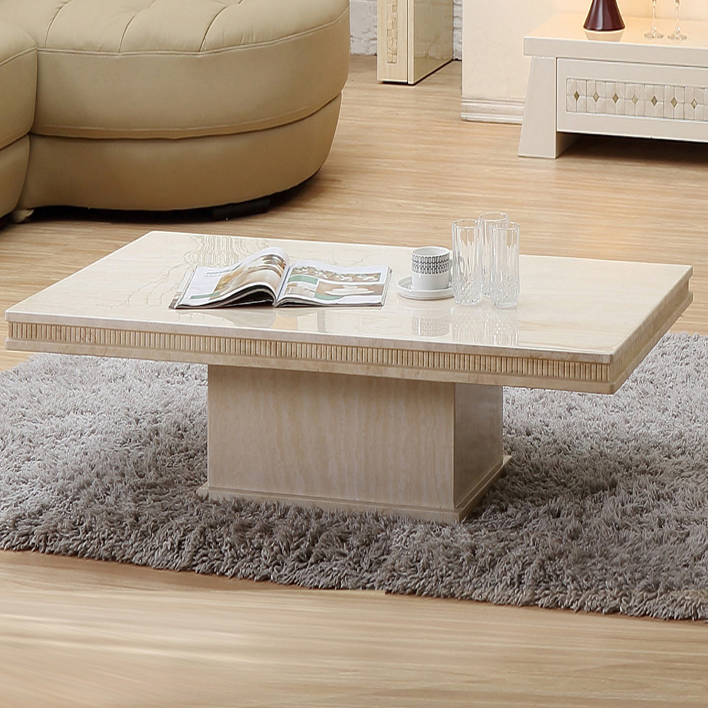 i338 이태리천연백동석 복합대리석 소파테이블