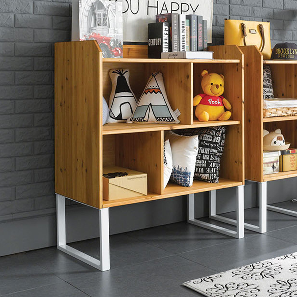 H139F 삼나무 원목 철제 장식장 대