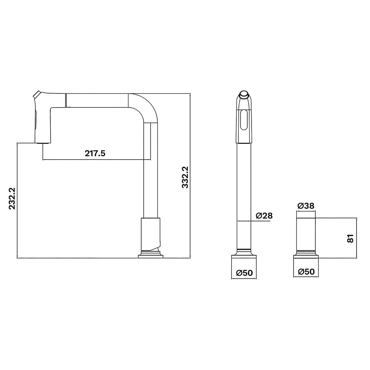 비반트 S-TW100 MS 주방수전 무광니켈 싱크대수전 씽크대수전 SUS304