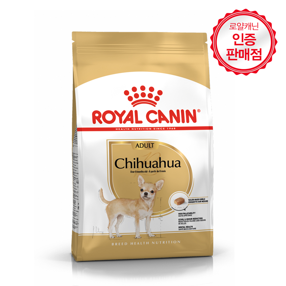 로얄캐닌 독 치와와 어덜트, 500g, 1개