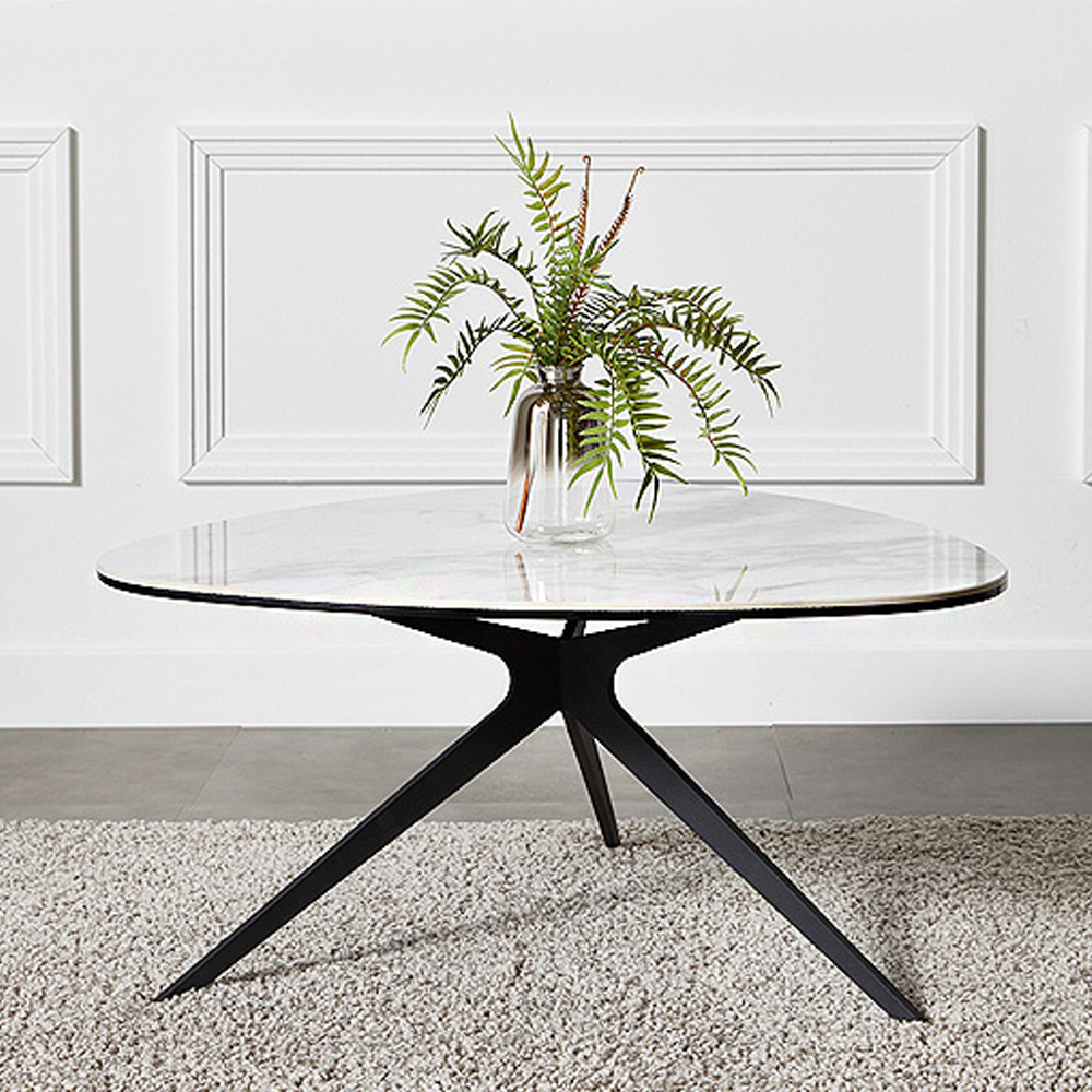 P517세라믹 철제 C 675 소파테이블