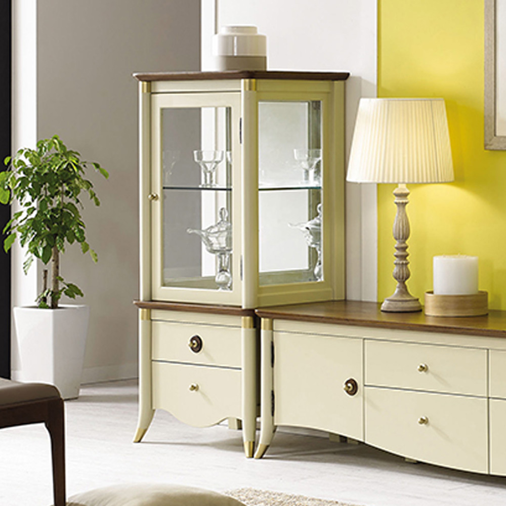 H28F 원목 유리 장식장 1300