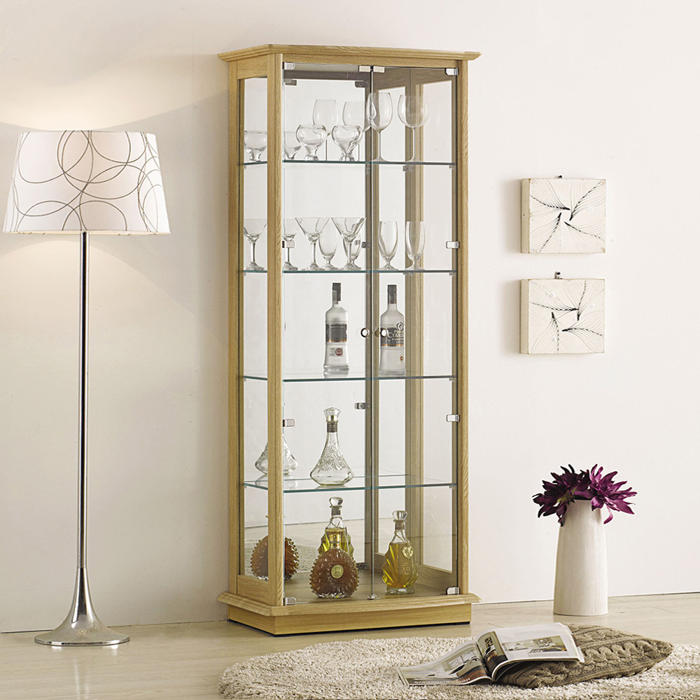 H119F 긴문 유리 장식장