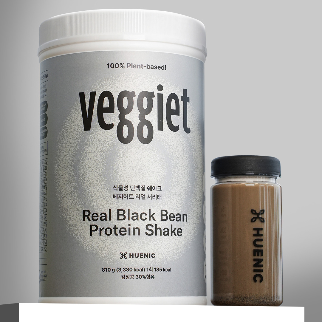 휴닉 베지어트 식물성 단백질쉐이크 리얼서리태 810g 검은콩 식단 식사대용 비건 파우더
