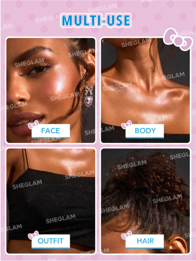 쉬글램 헬로 키티 바디 펄 글리터 미스트 sheglam kitty glitter 이미지 6