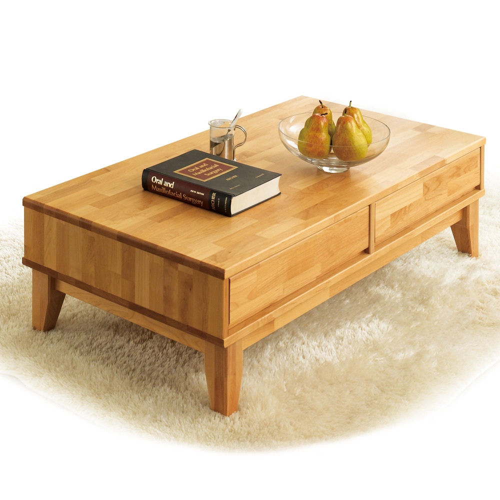 W127 엘다원목 4서랍 1150 소파테이블