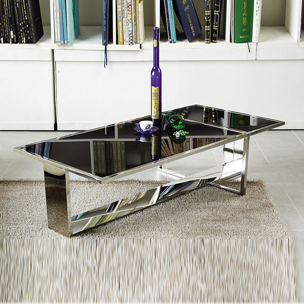 H31L 강화유리 철제 소파테이블