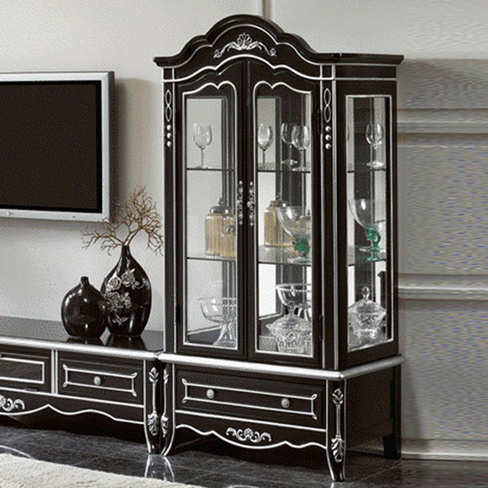 BC5E 자작나무 양문 1600 장식장