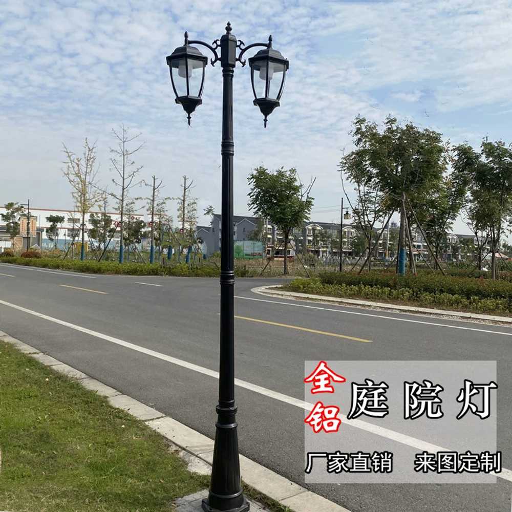 가로등 2구 LED 옥외 조명 테라스조명 대형 정원등 2m - 상세 이미지 2
