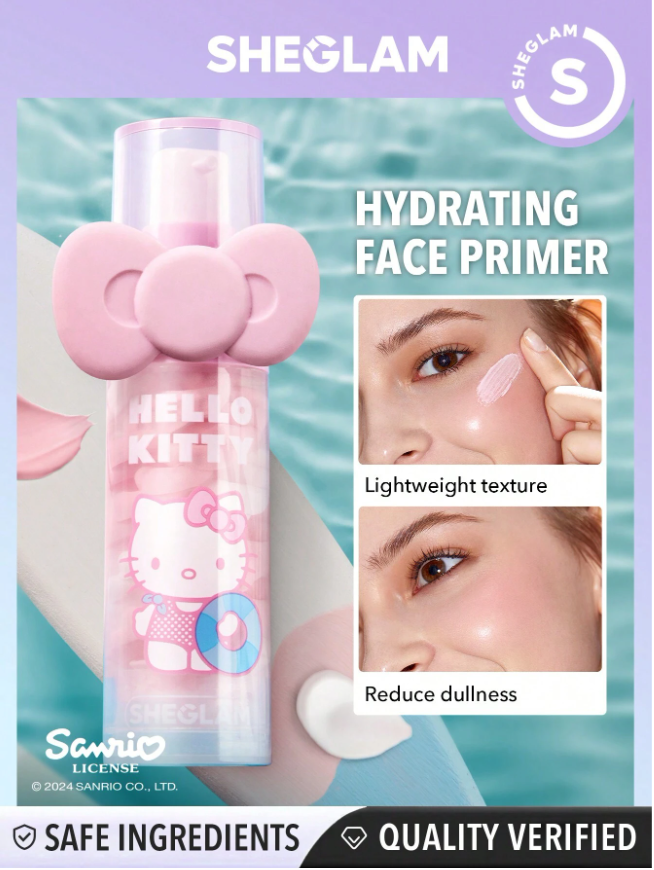 쉬글램 헬로 키티 화장품 핑크 수분 프라이머 sheglam kitty primer - 상세 이미지 3