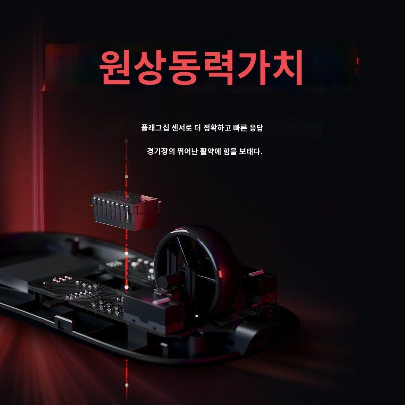 VXE MAD R 초경량 무선 마우스 인체공학적 듀얼 모드 e스포츠 게임 화이트 표준 1K 수신기 - 상세 이미지 3