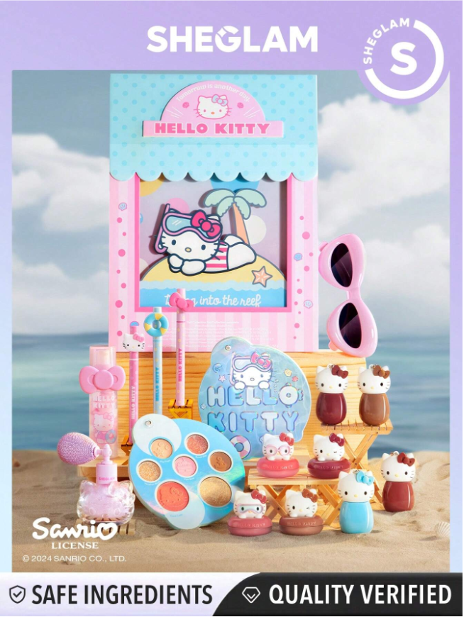 쉬글램 헬로 키티 화장품 핑크 수분 프라이머 sheglam kitty primer - 상세 이미지 2