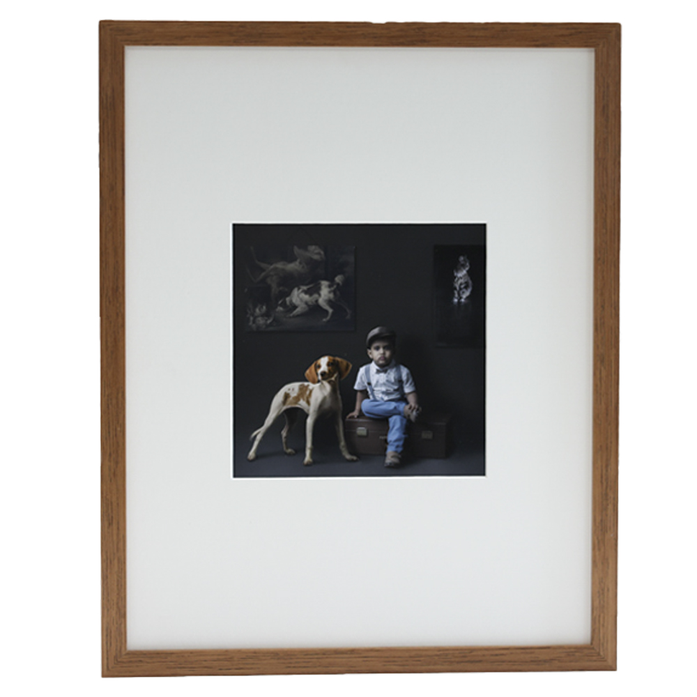 아크릴 원목 액자 웨딩 틀 프레임 우드 주문제작 뉴송프리미엄 오크 a3 사이즈