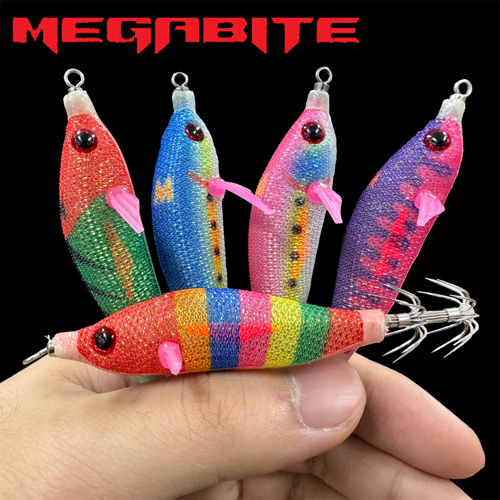 메가바이트 메가탄 패브릭 70 쭈꾸미에기 갑오징어 에기 케이무라 미니 에기 틴셀 스몰