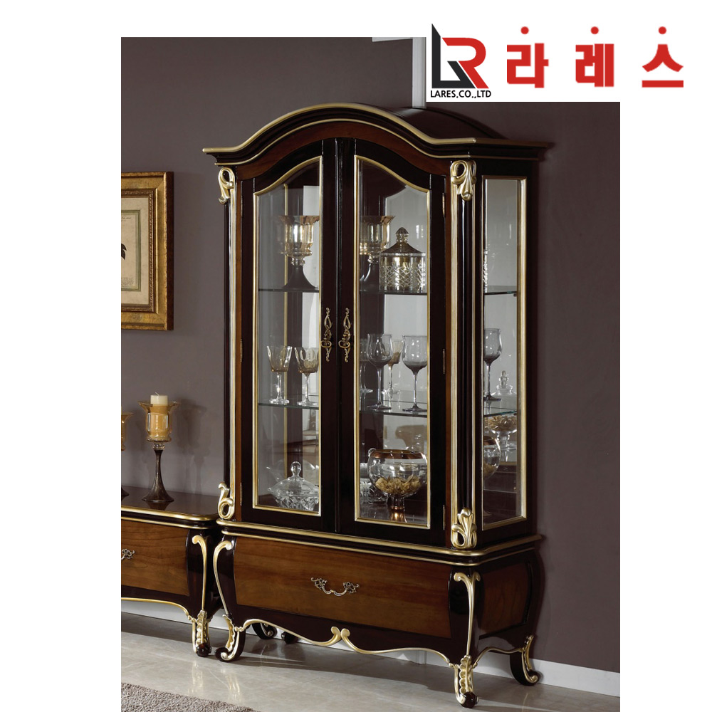그리스 마호가니원목 장식장