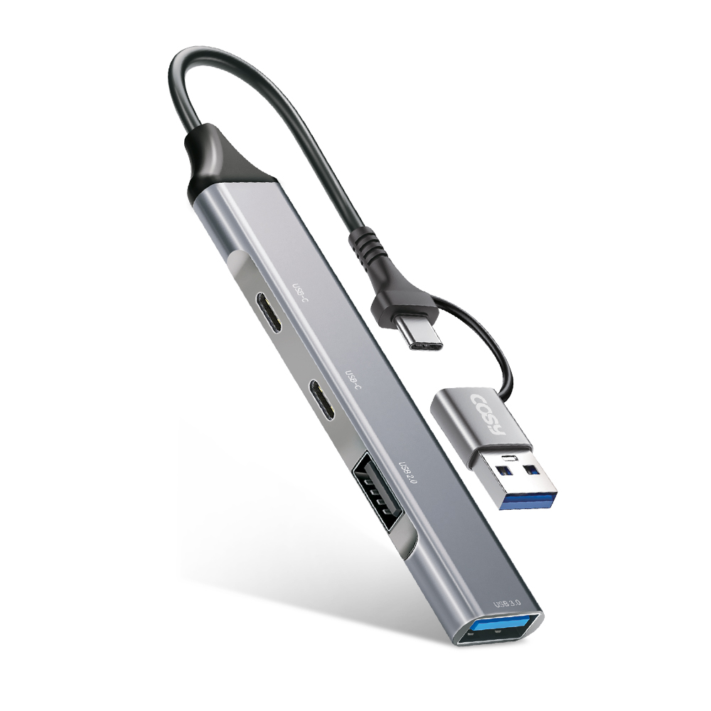 COSY 찰리 듀얼 커넥트(C+A) 4포트 USB 허브(USB 3.0, USB 2.0) 이미지 6