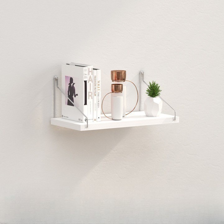 무타공 벽선반 원목 우드 나무 다용도 거실 벽걸이 선반 30cm