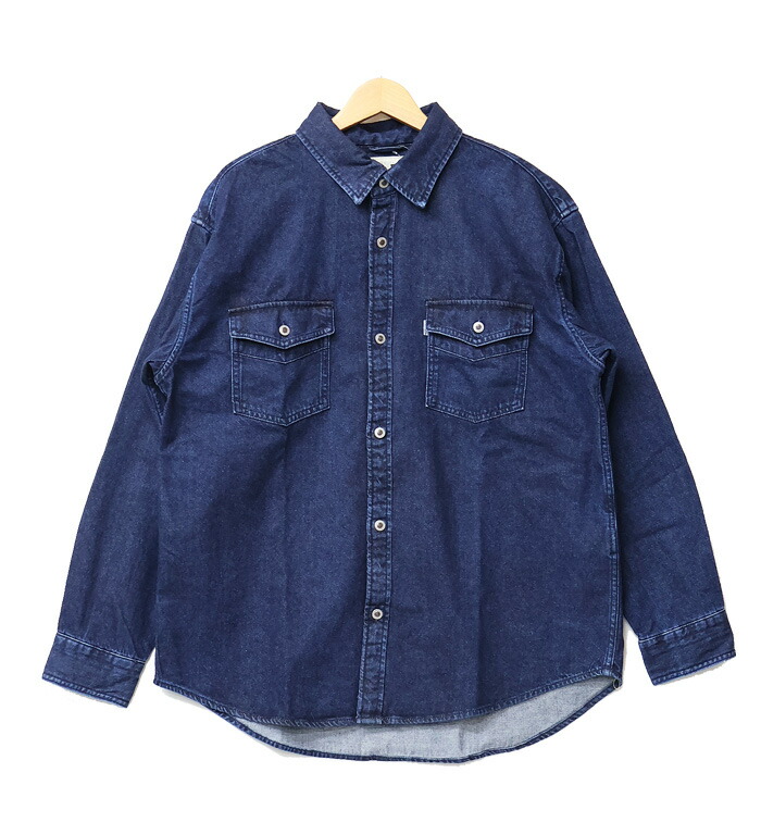 리바이스 Levi`s 실버탭 2포켓 셔츠 청남방 A5767-0002 다크블루 - 상세 이미지 2