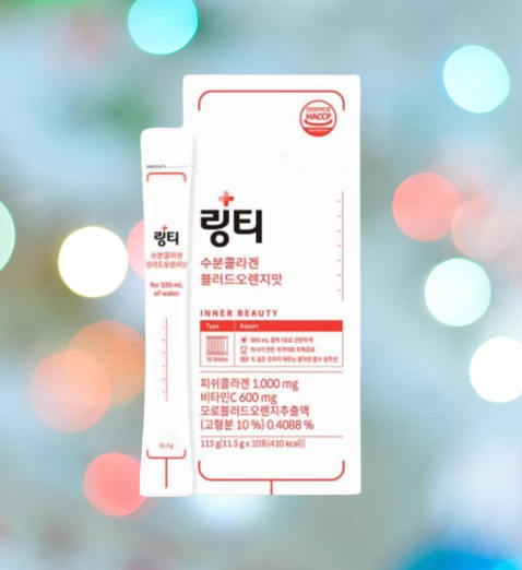 링티 수분 콜라겐 블러드오렌지맛 10포X1개 - 상세 이미지 3