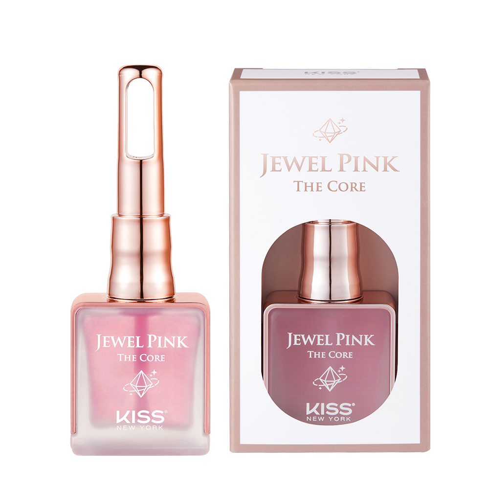코코 뷰티 키스뉴욕 쥬얼 핑크 쥬얼 샤인 손톱강화제 10ml - 상세 이미지 2