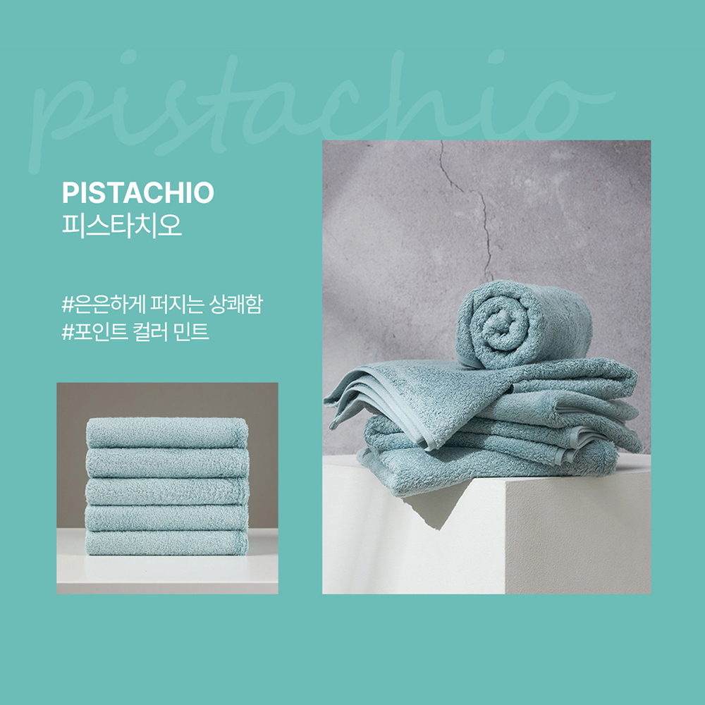 40수 코마사 220g 호텔 수건 고중량 타올 선물 5장 세트