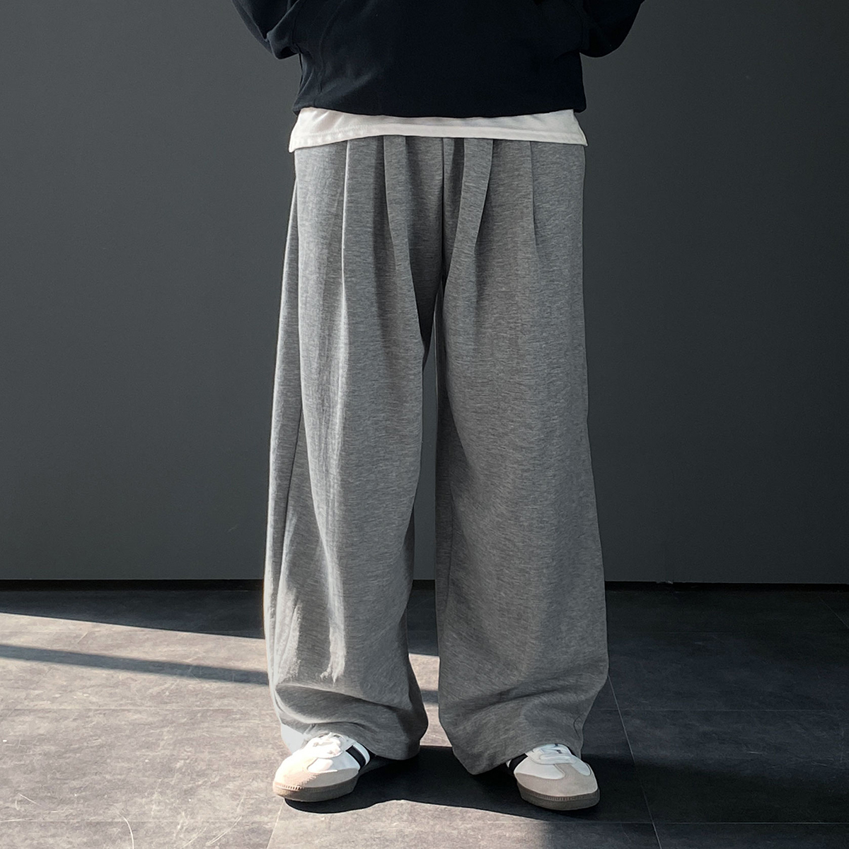 스웻팬츠 벌룬팬츠 남자와이드팬츠 - 상품 이미지