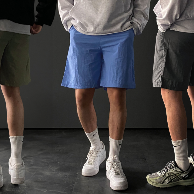 1+1+1 나일론반바지 나일론쇼츠 남자반바지 - 상품 이미지