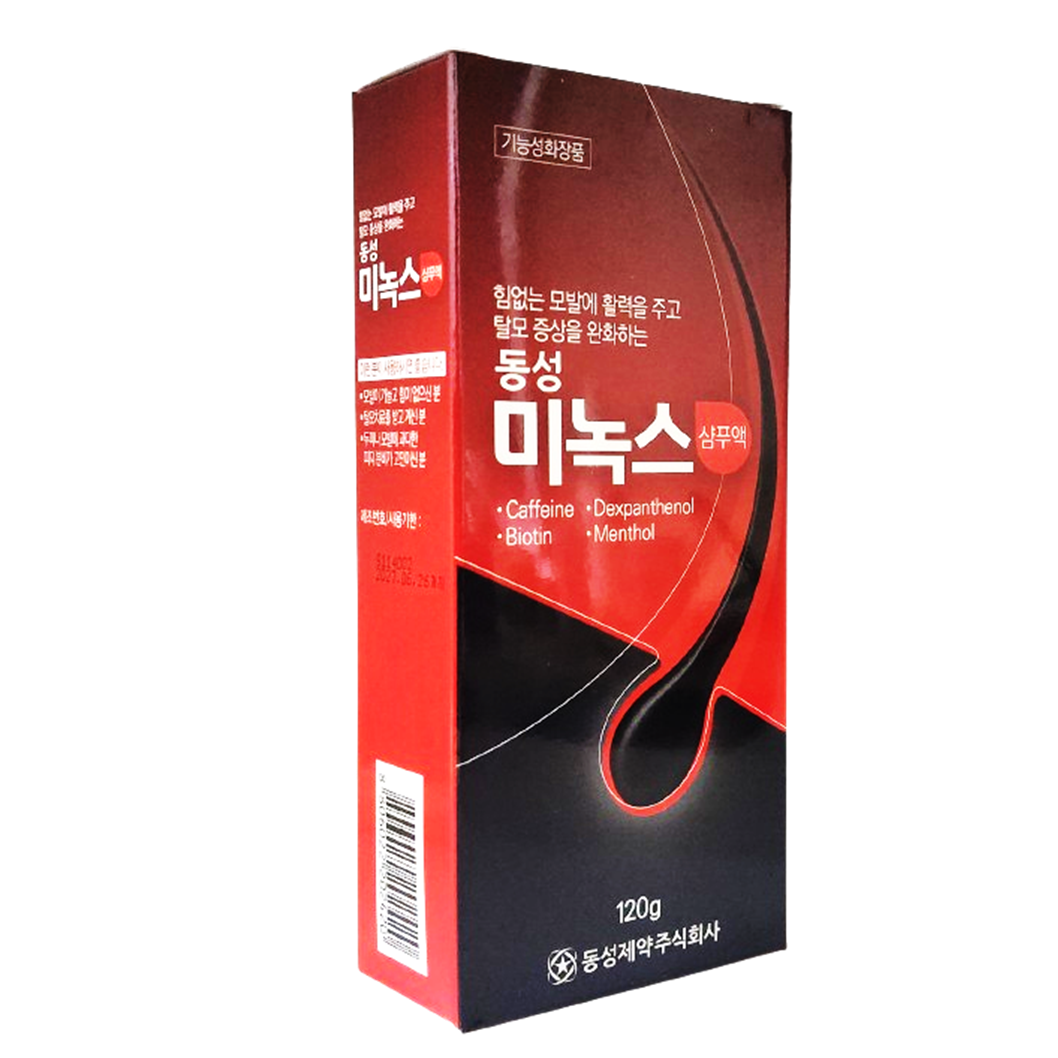 동성제약 미녹스 샴푸액 모텍 카페인 샴푸 120g - 상세 이미지 2